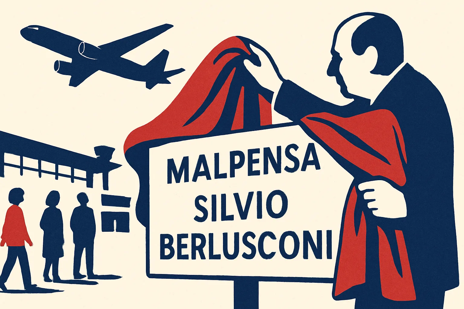 Malpensa diventa "Silvio Berlusconi": inaugurazione tra polemiche e assenze
