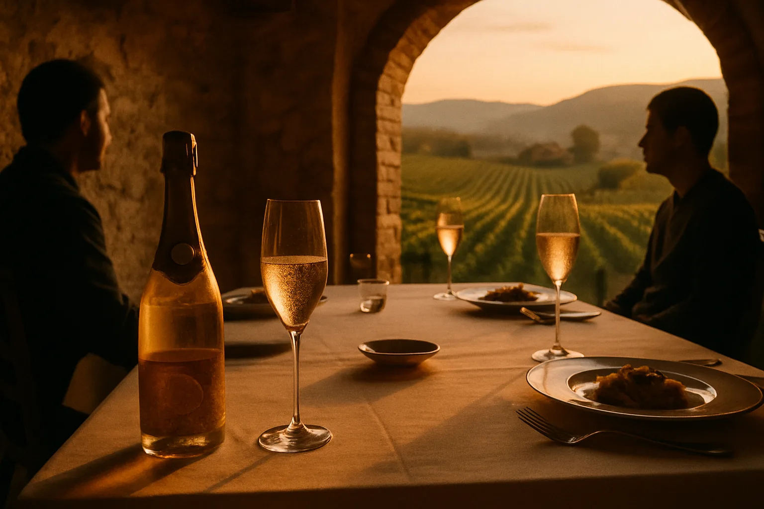 Cristal e Da Vittorio: quando il tempo si racconta a tavola