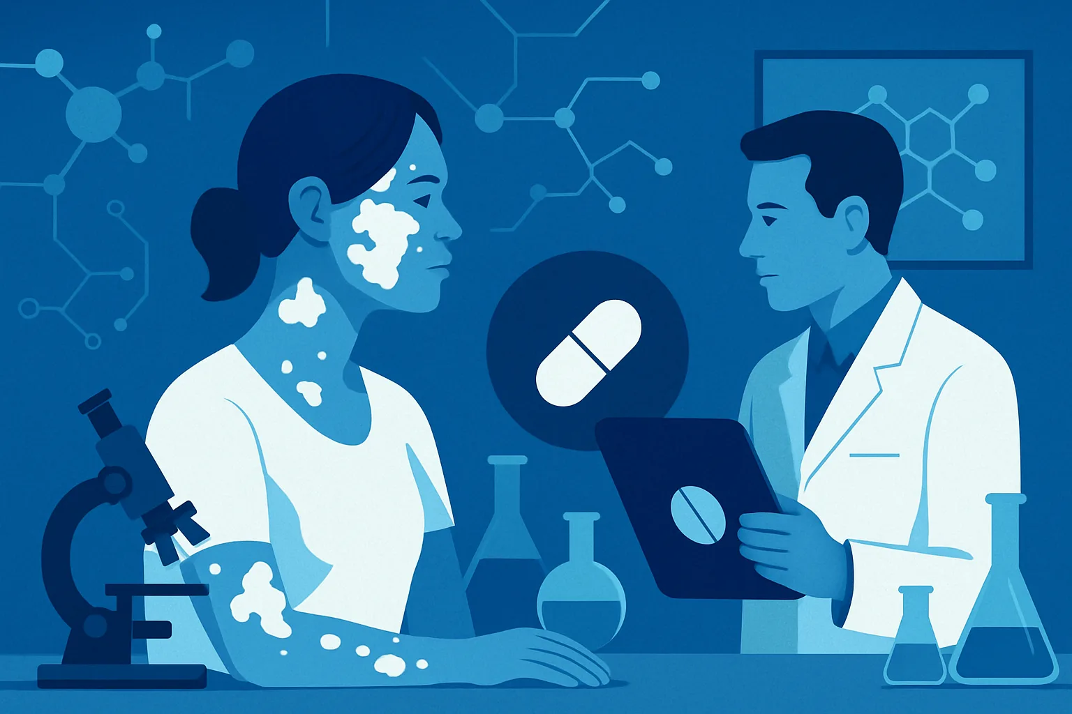 Vitiligine, upadacitinib conferma efficacia e sicurezza a lungo termine