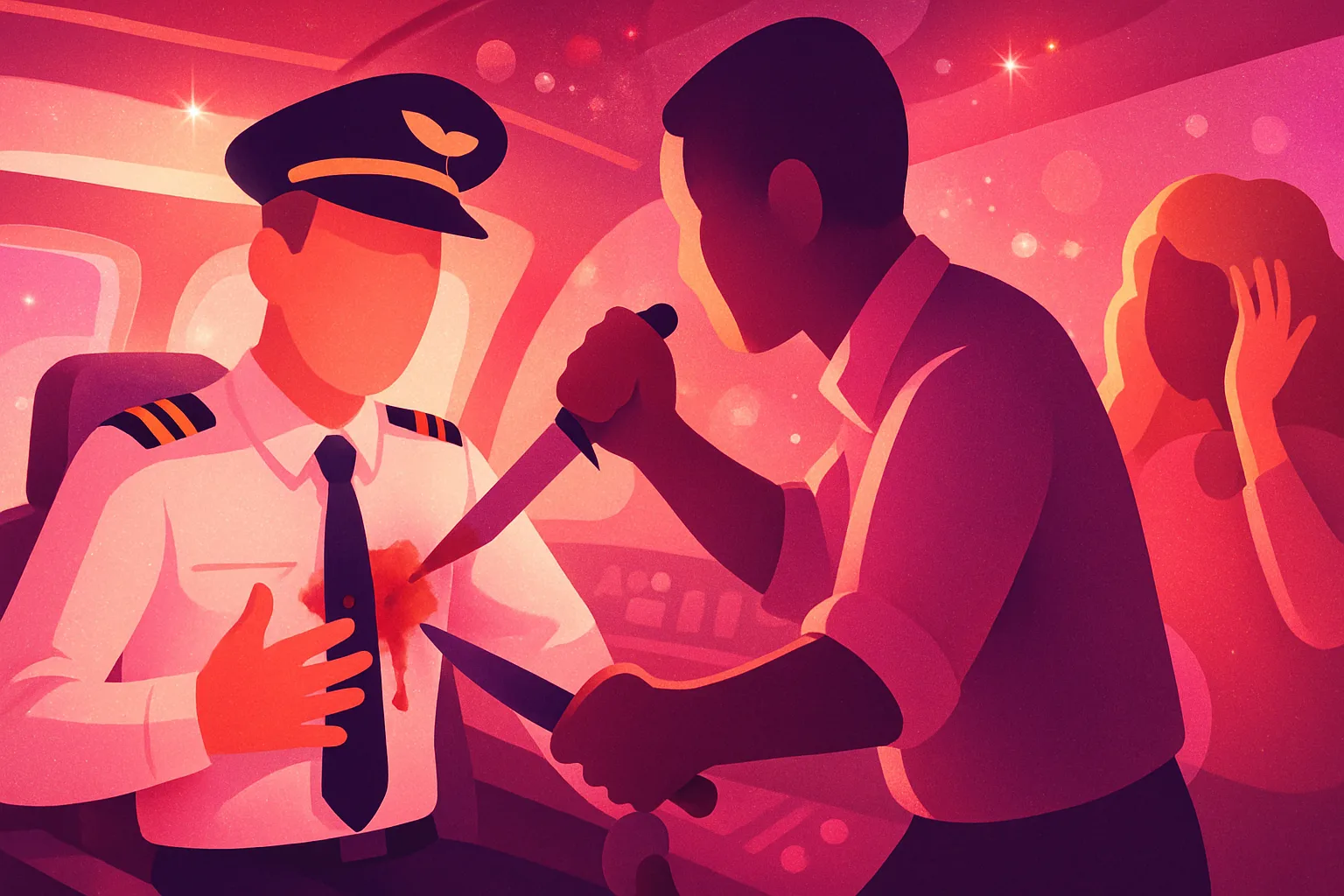 Volo FlyDubai, il pilota accoltellato dal copilota: "Ho due figli, non voglio morire