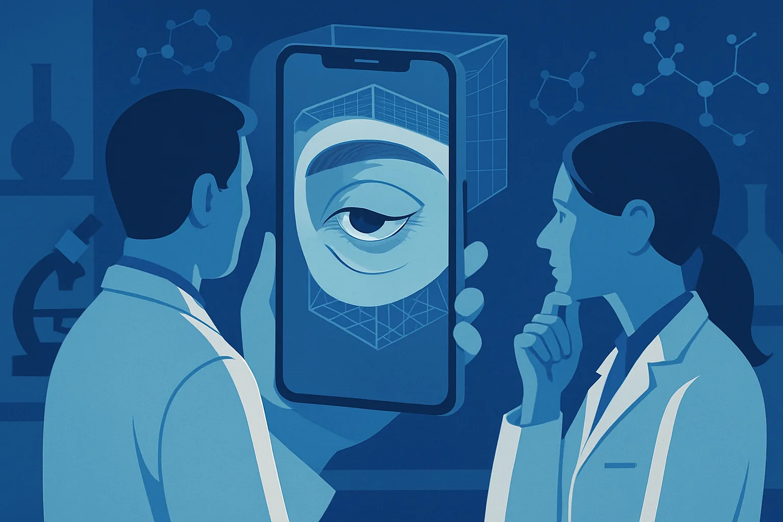 Smartphone e 3D per la ptosi palpebrale: il sistema DRP sfida gli specialisti