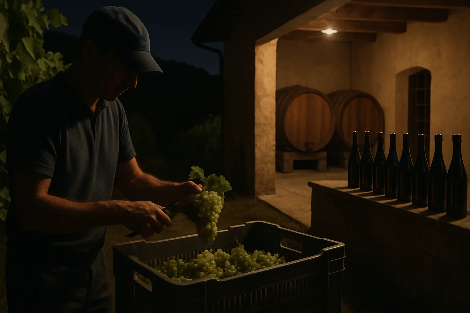 Prosecco, vendemmia notturna dal 17 agosto