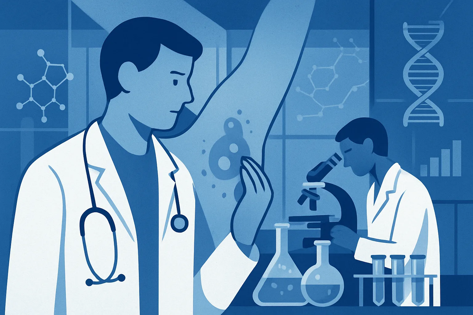 Hidradenite suppurativa: nuove speranze terapeutiche da tre studi innovativi
