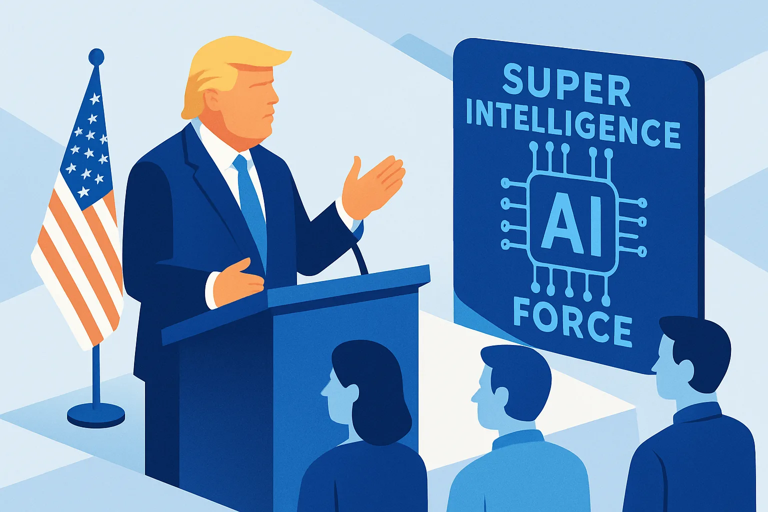 Trump lancia la Super Intelligence Force: nasce la task force USA sull’IA