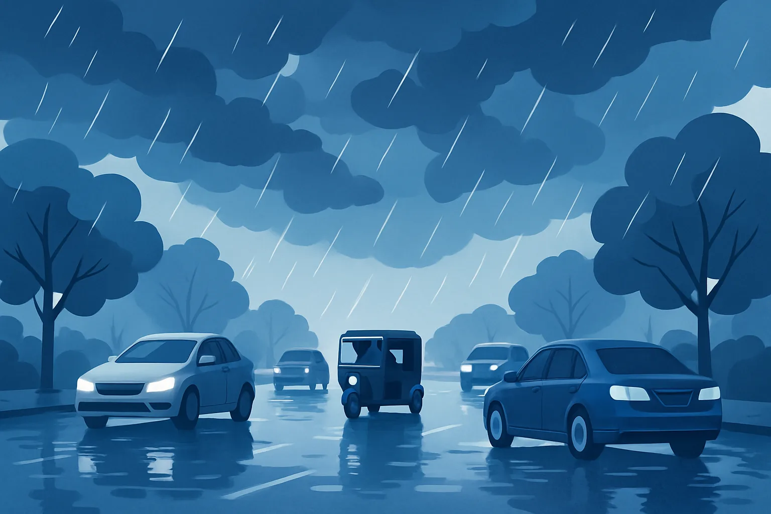 Meteo India, 6 ottobre 2026: temporali in arrivo su diverse regioni