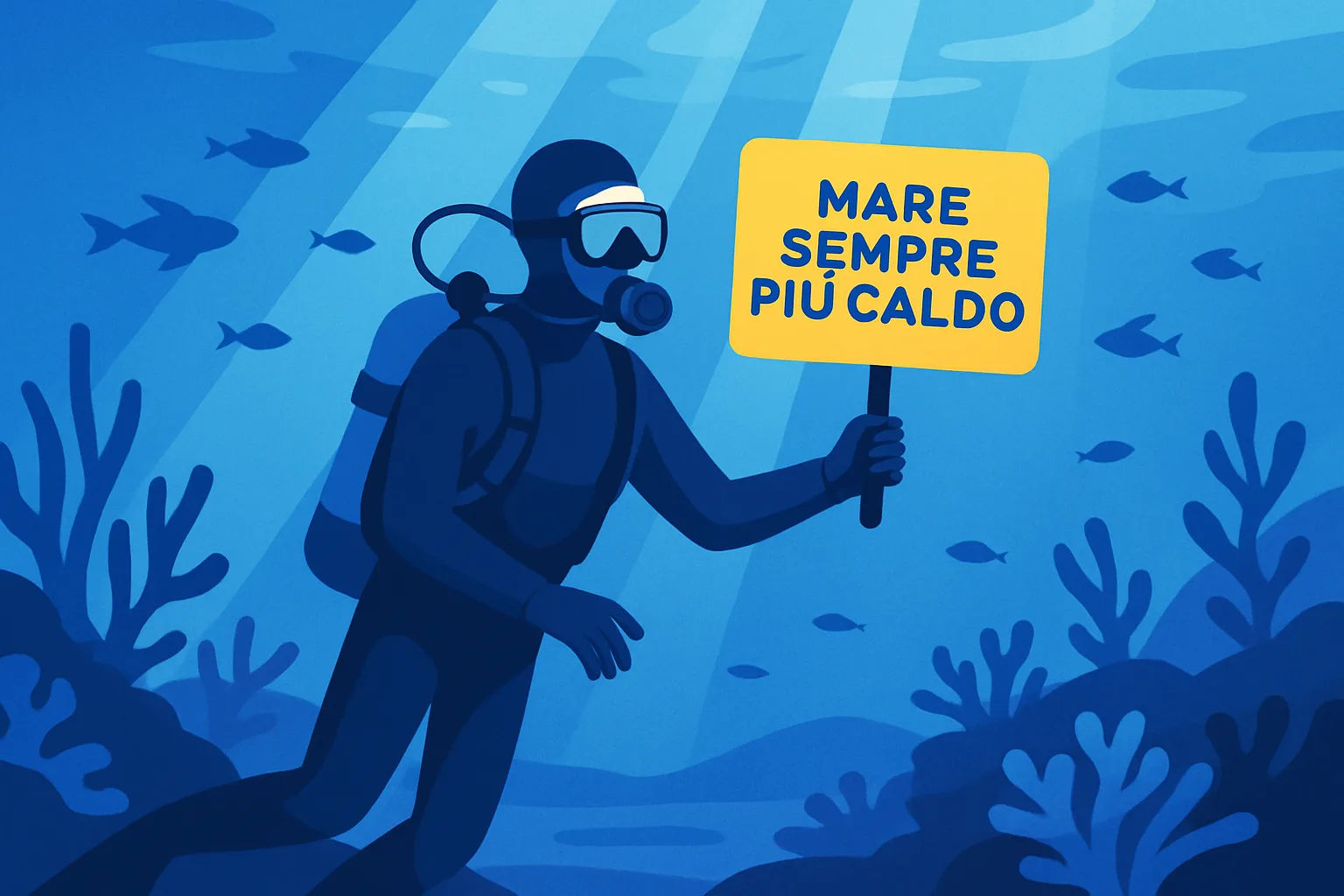 Mare sempre più caldo, il Mediterraneo rischia di alimentare piogge violente in autunno