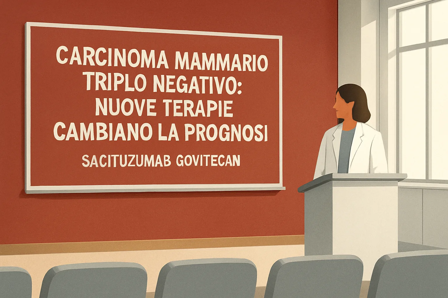Carcinoma mammario triplo negativo: nuove terapie cambiano la prognosi