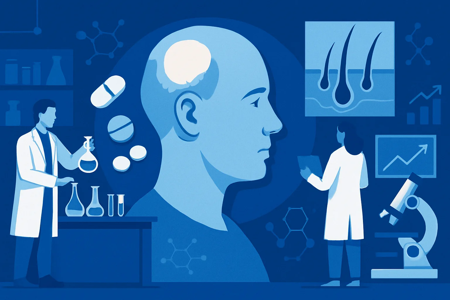 Alopecia areata, ritlecitinib mostra efficacia anche in casi meno gravi