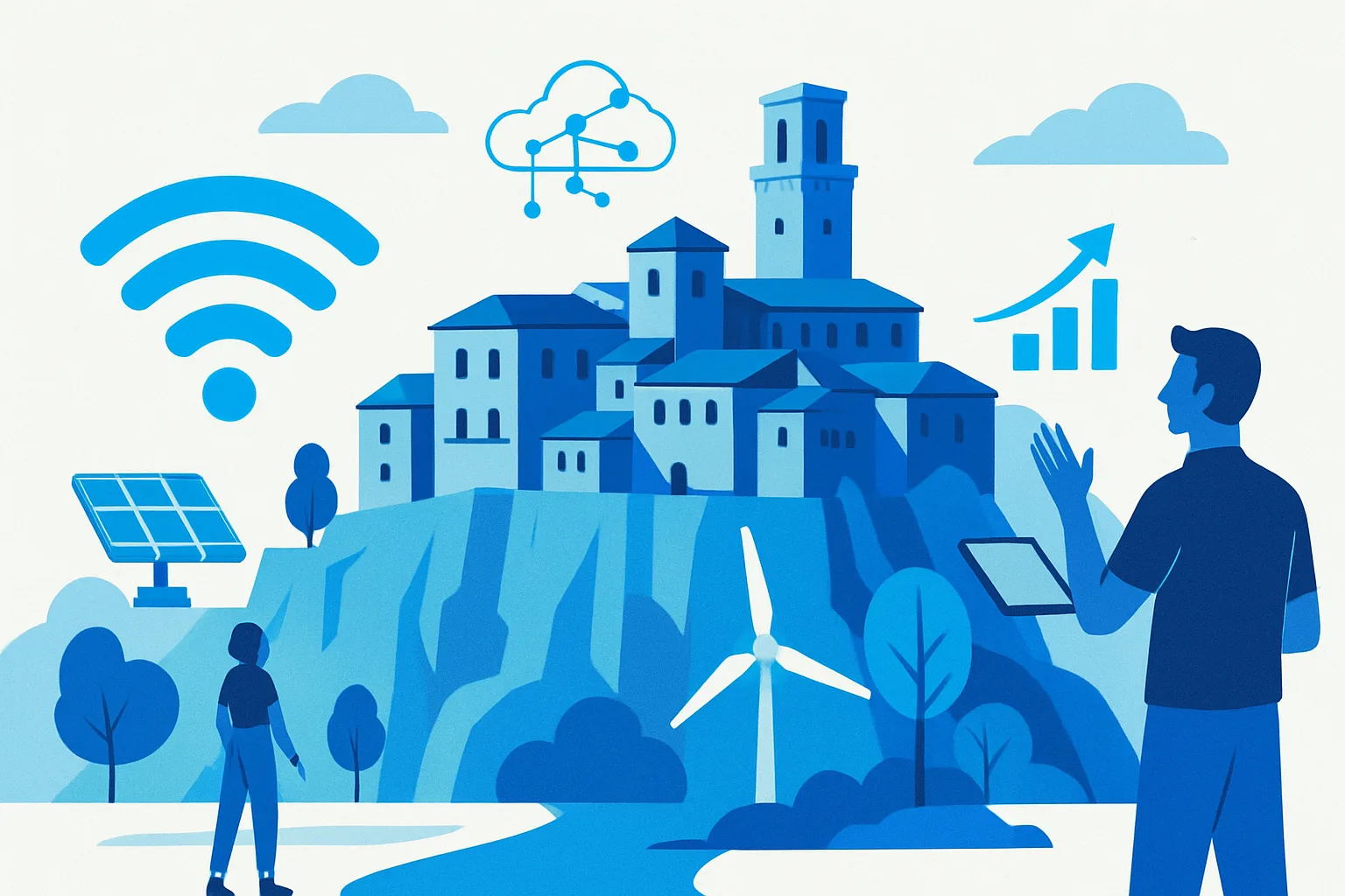 Pitigliano, il primo borgo digitale sostenibile d’Italia: conclusa la sperimentazione