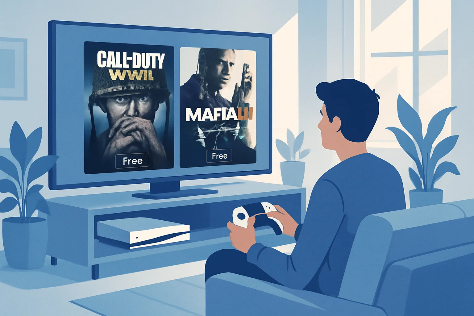 PS5: Call of Duty WWII e Mafia 3 gratis, potete riscattarli ora