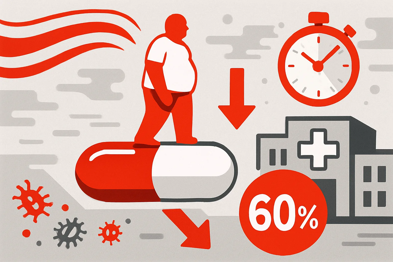 Farmaci anti-obesità, possibili effetti anche sulle infezioni: ipotesi di una riduzione fino al 60% dei ricoveri