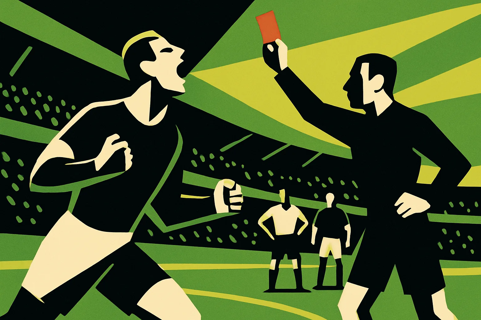 Calcio, esulta per il gol ma viene espulso dopo il VAR