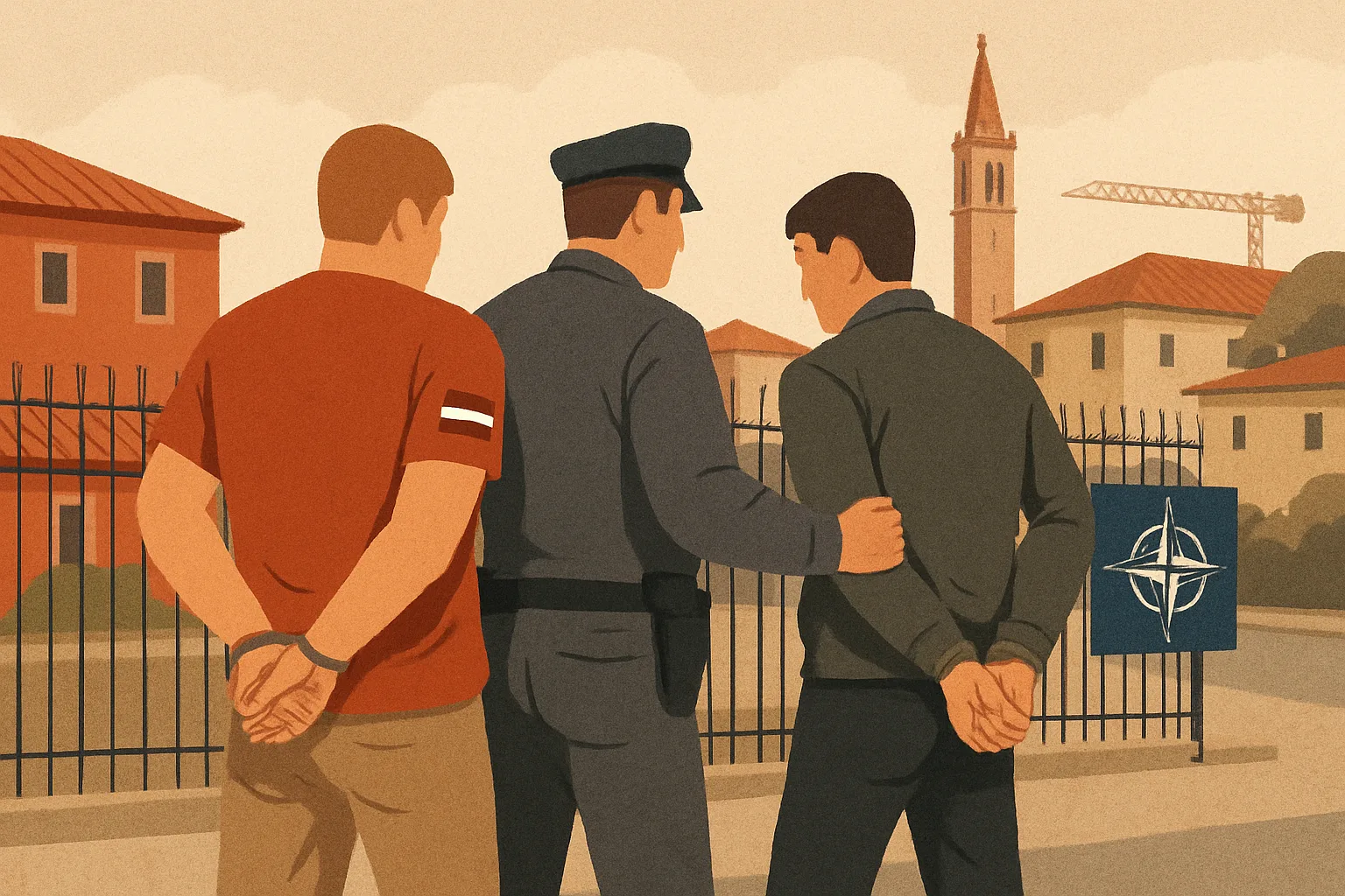 Due lettoni arrestati dopo essersi introdotti in una base NATO nel Regno Unito