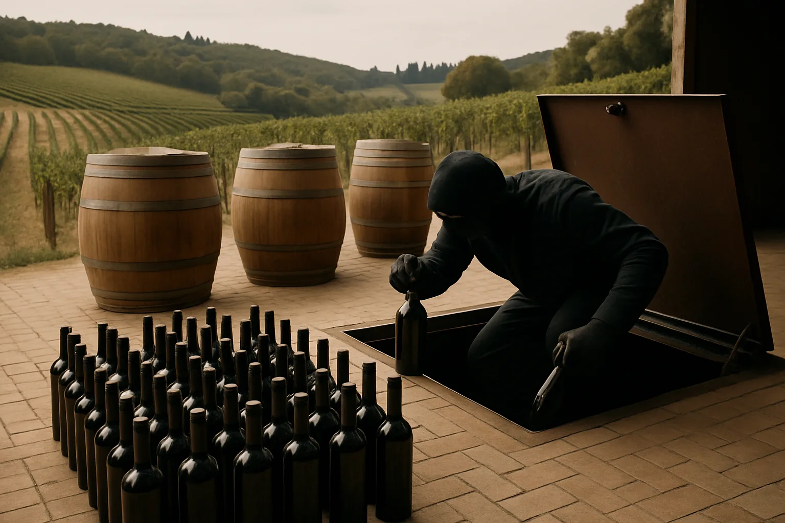 Maxi furto da 5 milioni di euro alla cantina Marchesi Antinori