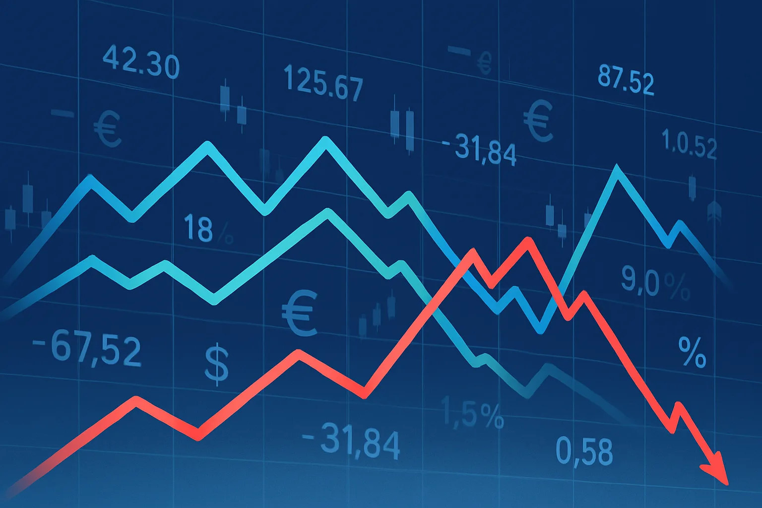 Settimana nera per Piazza Affari: Milano crolla del 4,1%, pesano banche e Tim