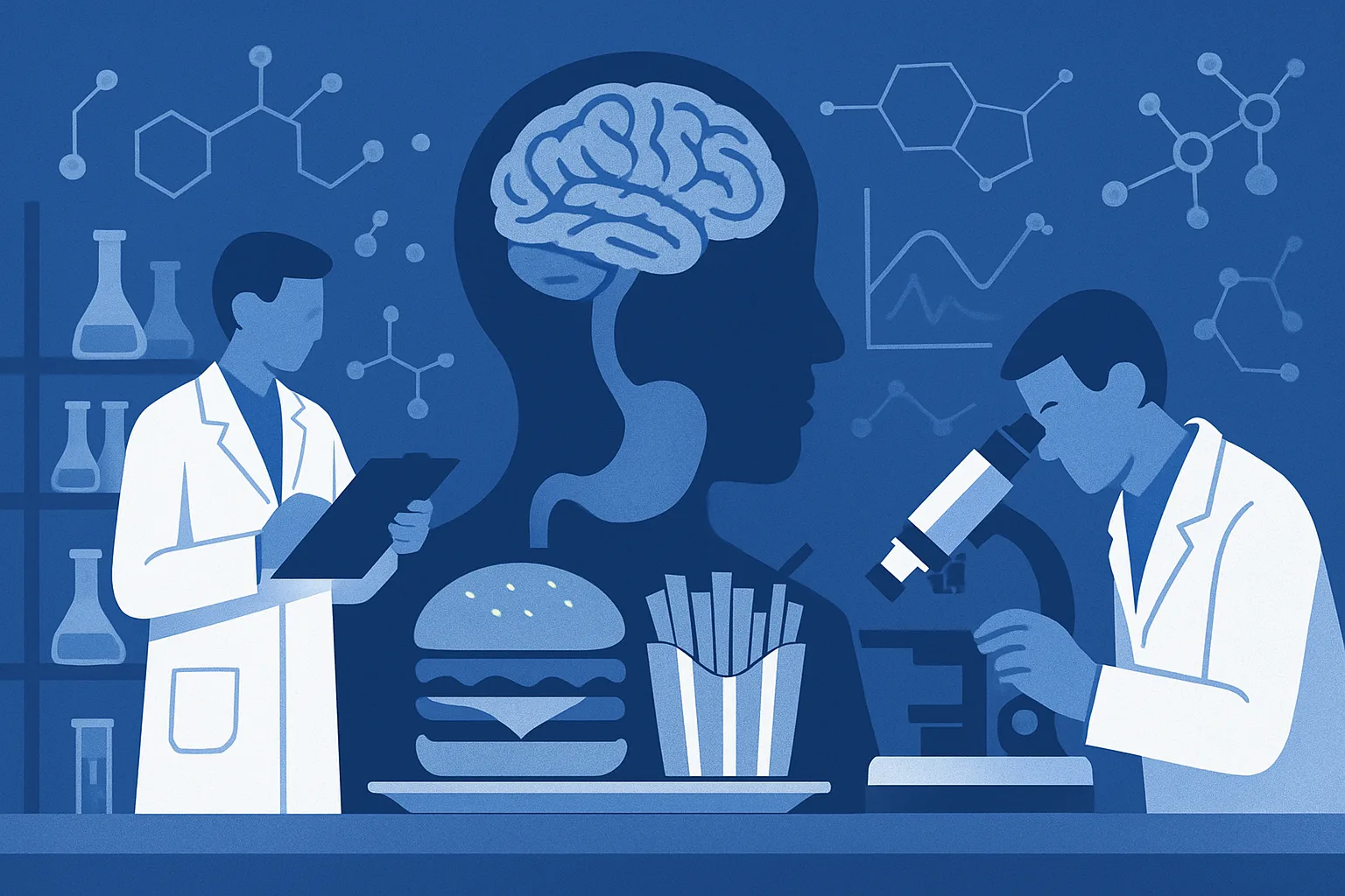 Cibo ultralavorato: impatti unici su metabolismo e cervello