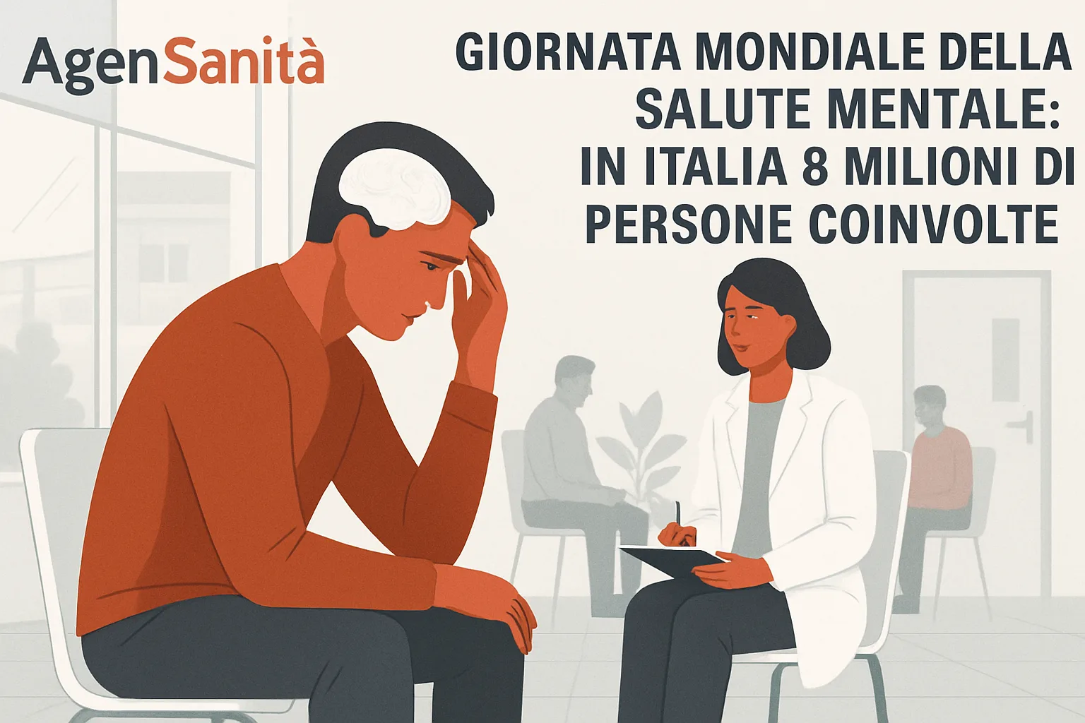 Giornata mondiale della salute mentale: in Italia 8 milioni di persone coinvolte