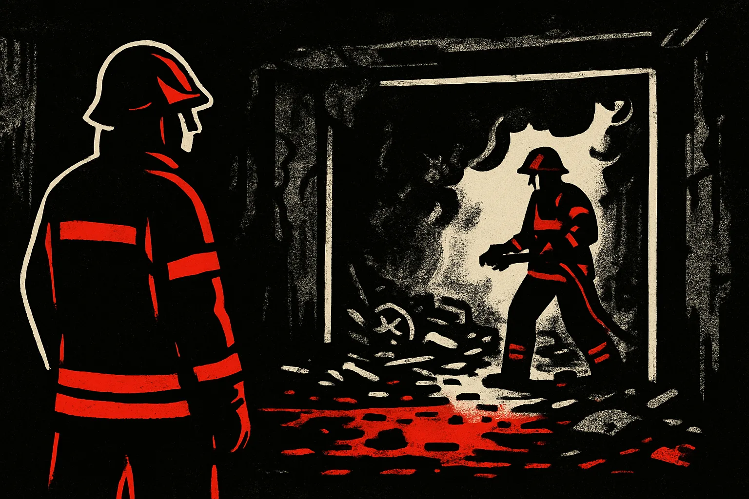 Paura a Succivo, incendio in un garage: Vigili del Fuoco al lavoro per ore