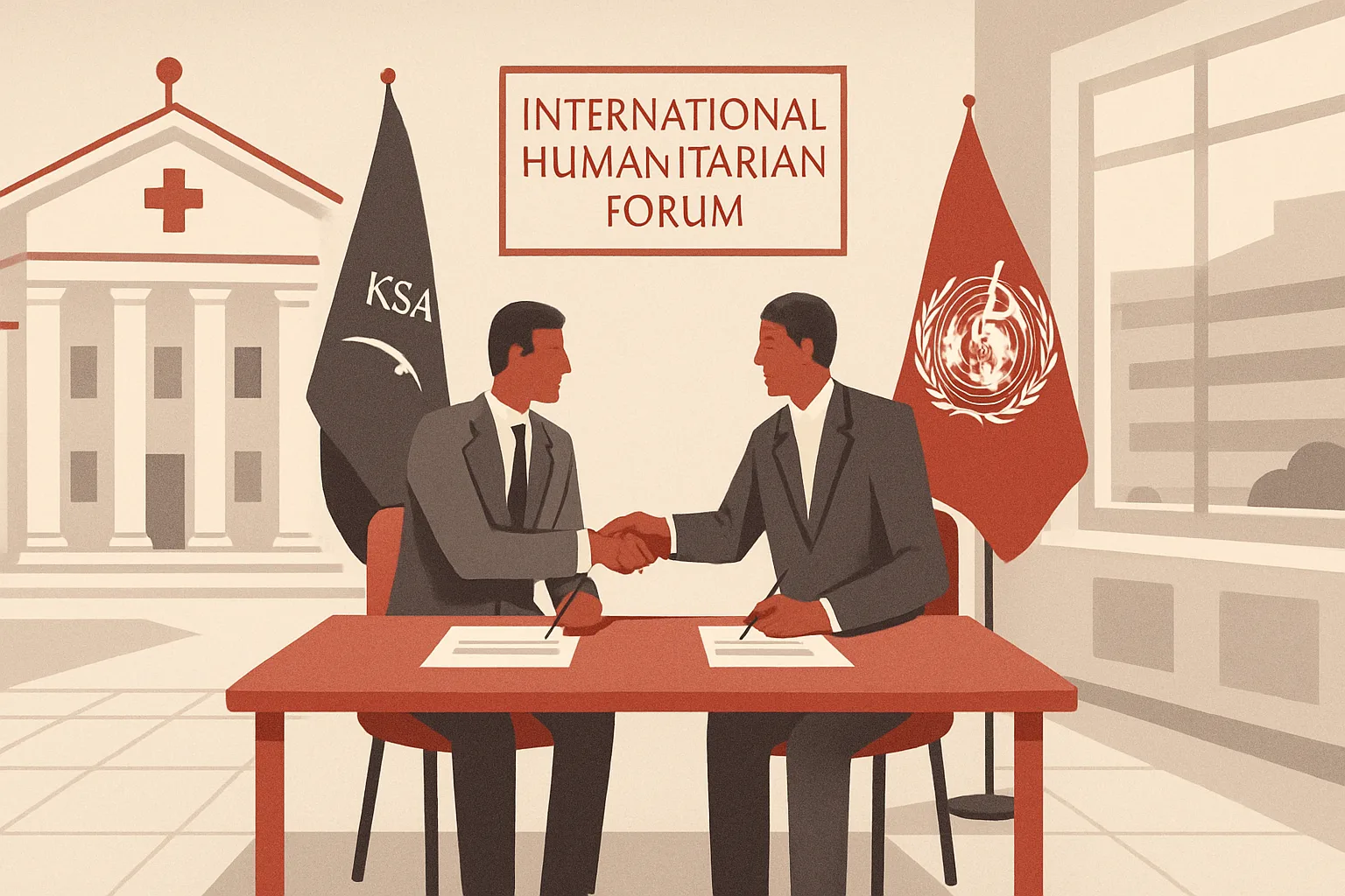 Riyadh International Humanitarian Forum: firmati nuovi accordi tra KSRelief e OMS