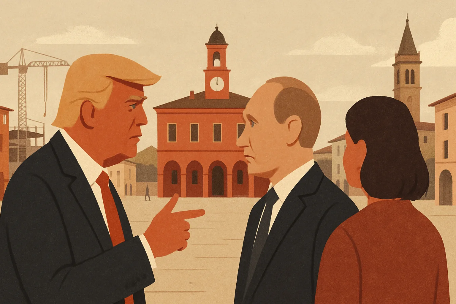 Trump e Putin si parlano, l’Europa resta a guardare