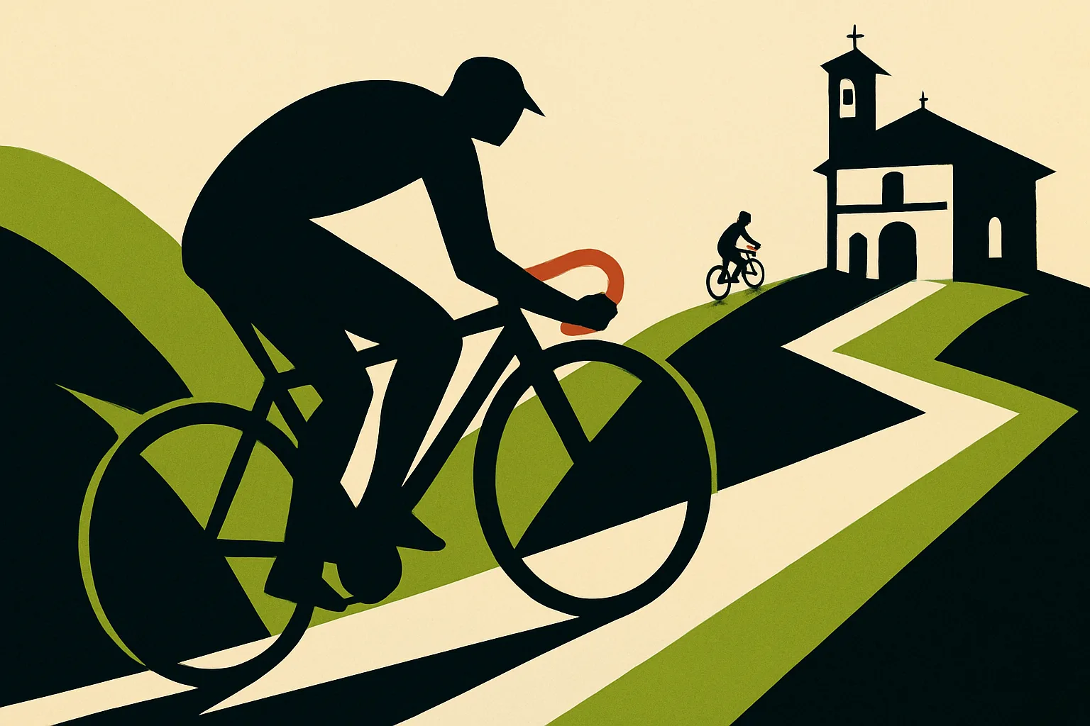 La salita del Ghisallo, santuario del ciclismo