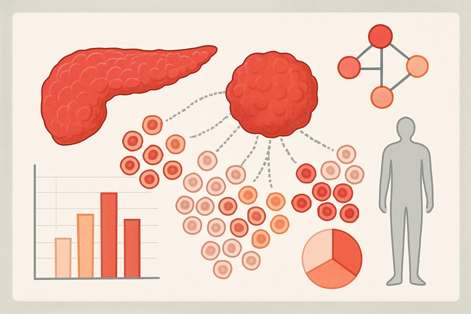 Carcinoma pancreatico: scoperta la mappa dei cloni che guidano l'evoluzione del tumore