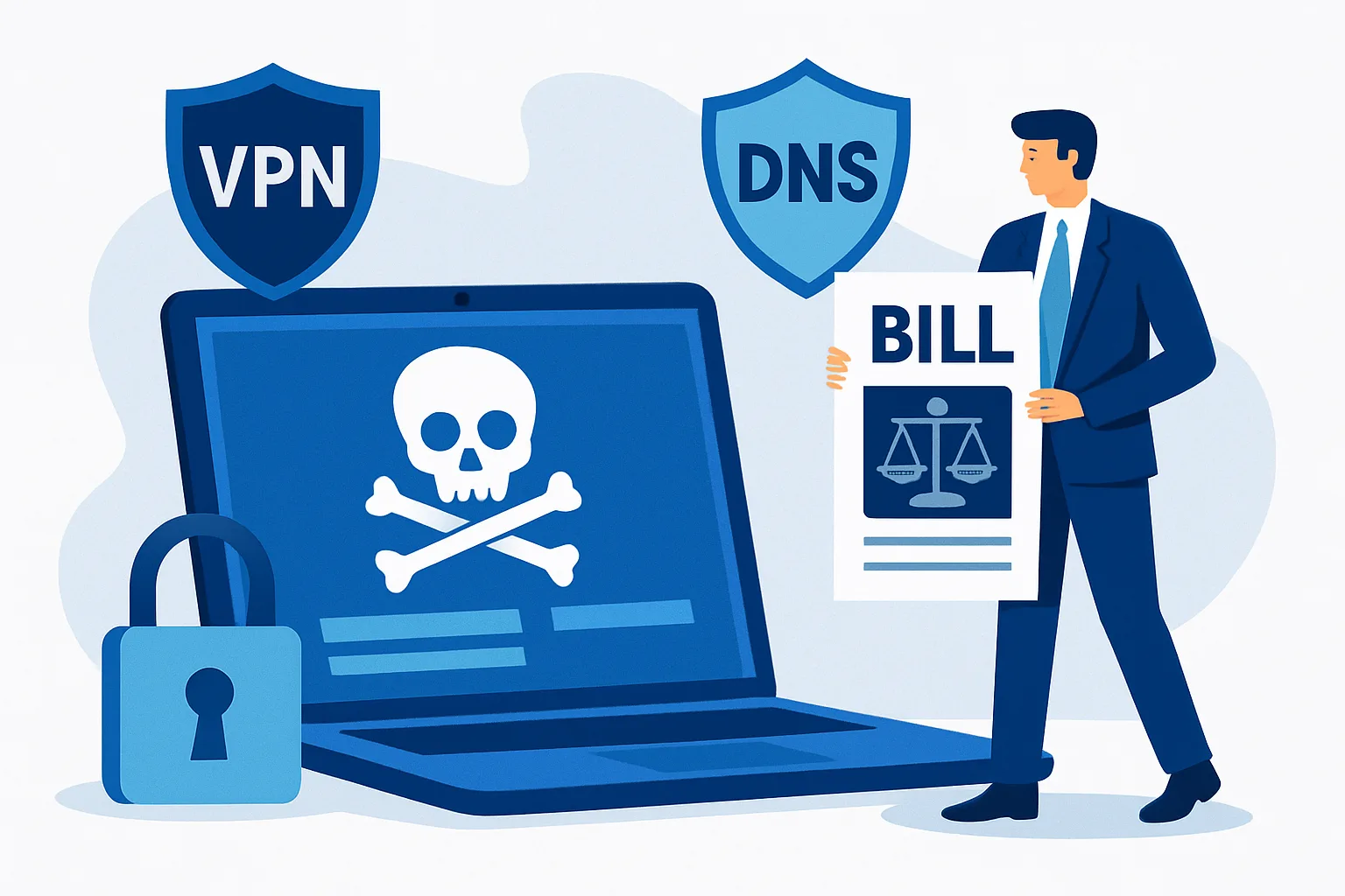 USA, proposta di legge per bloccare l'accesso ai siti pirata tramite VPN e DNS