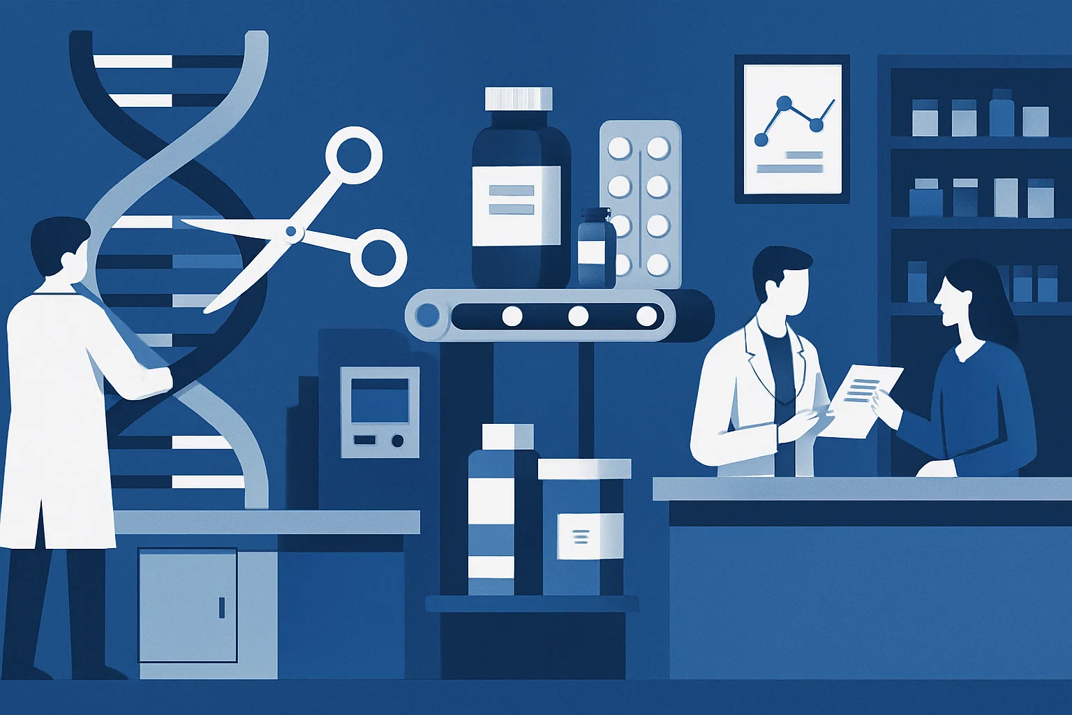 Editing genomico, verso la chirurgia del DNA: la nuova frontiera delle malattie genetiche
