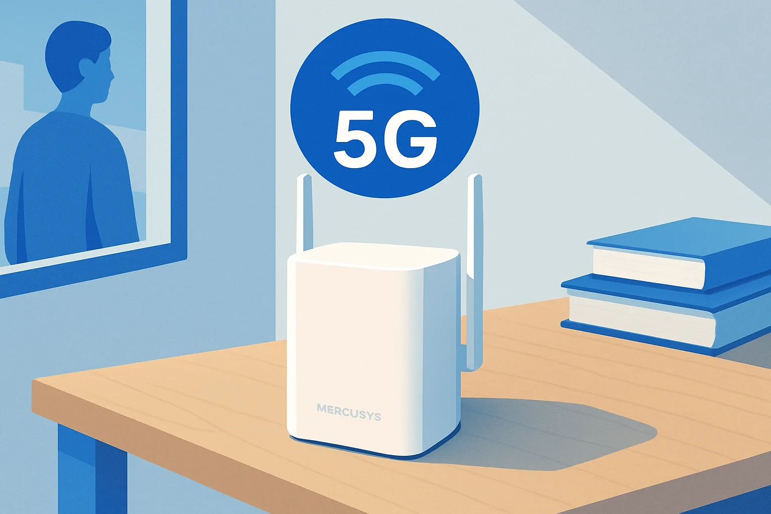 5G al posto della fibra: il router Mercusys MB520 in offerta