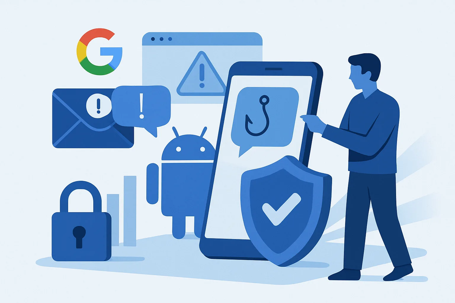 Google potenzia la sicurezza di Android: nuovi strumenti contro le truffe via SMS