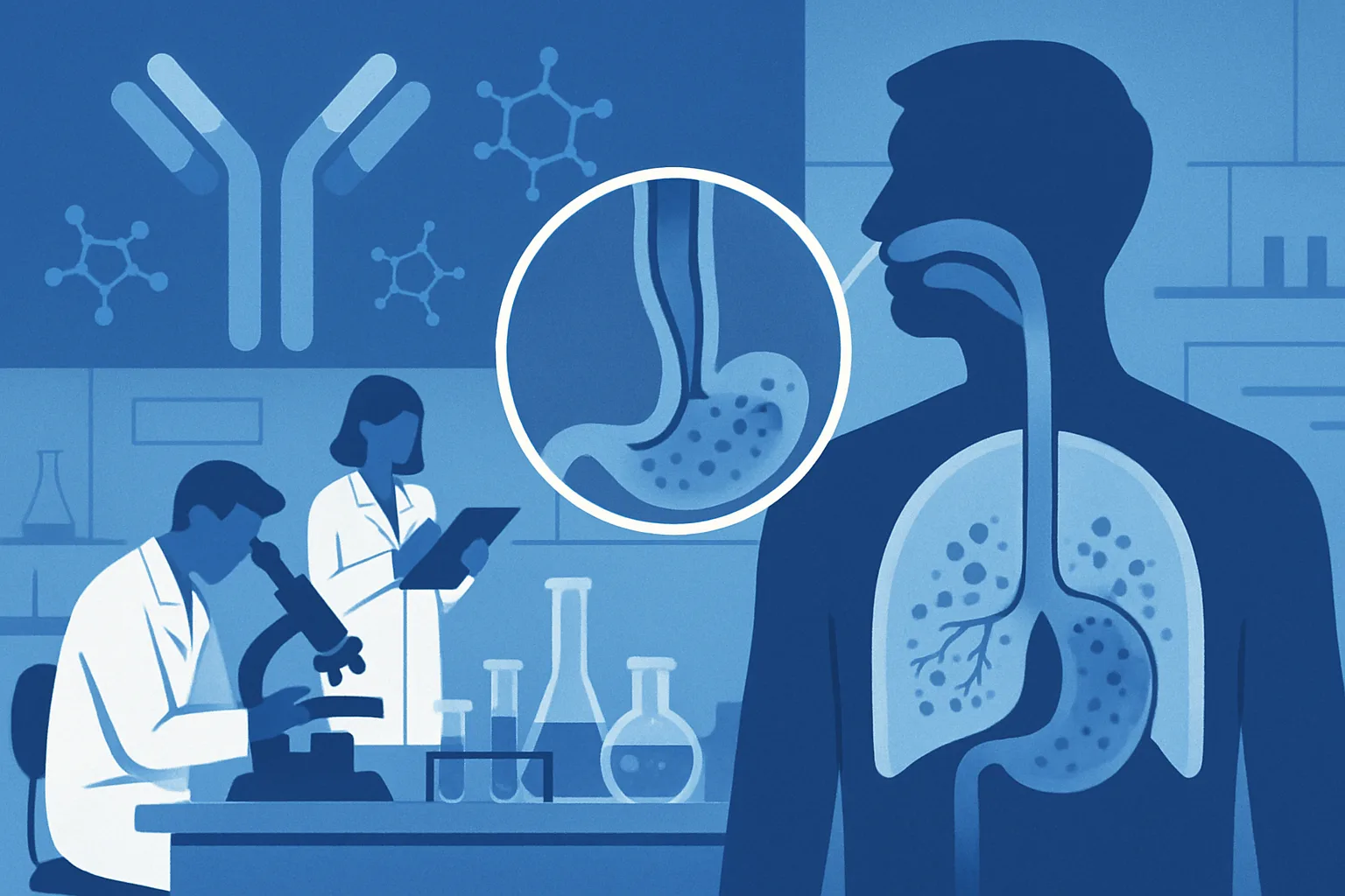 Tezepelumab mostra risultati promettenti nel trattamento dell'esofagite eosinofila