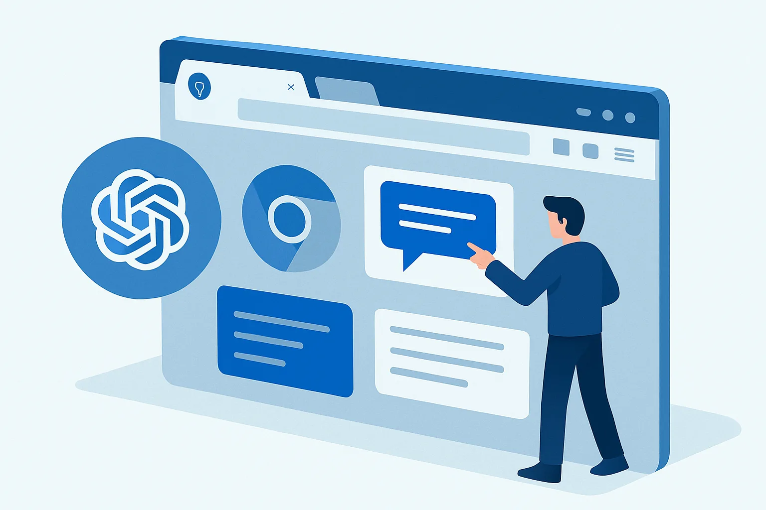 ChatGPT apre le schede di Chrome e agisce su di esse: il browser diventa smart