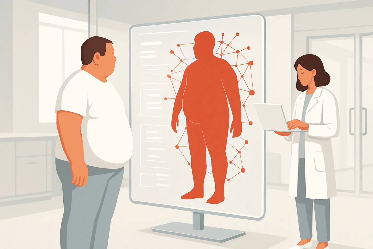 Obesità, nasce il “gemello digitale” del paziente: l’intelligenza artificiale per personalizzare le cure