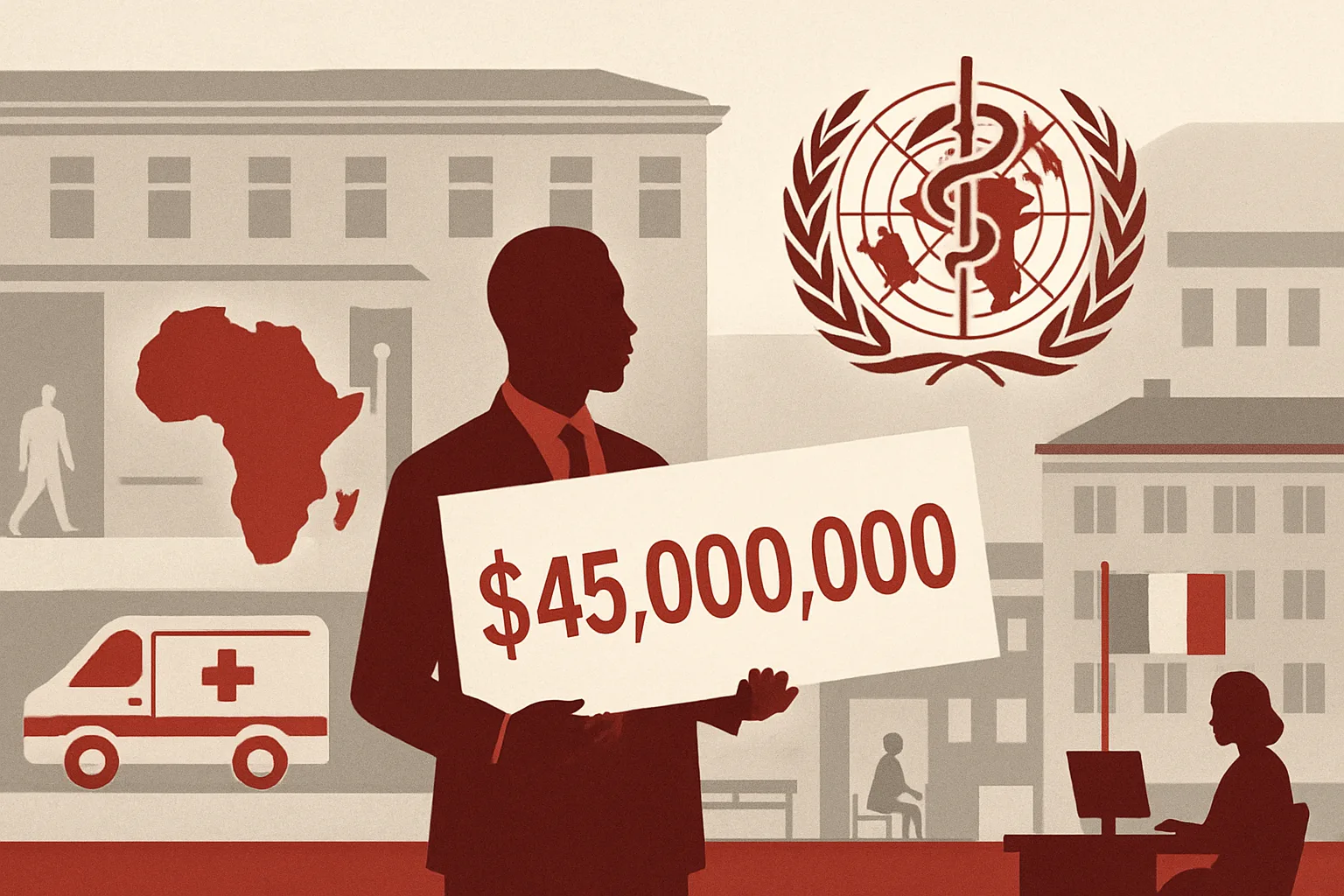 OMS, oltre 45 milioni di dollari dall’Africa per rafforzare la salute globale