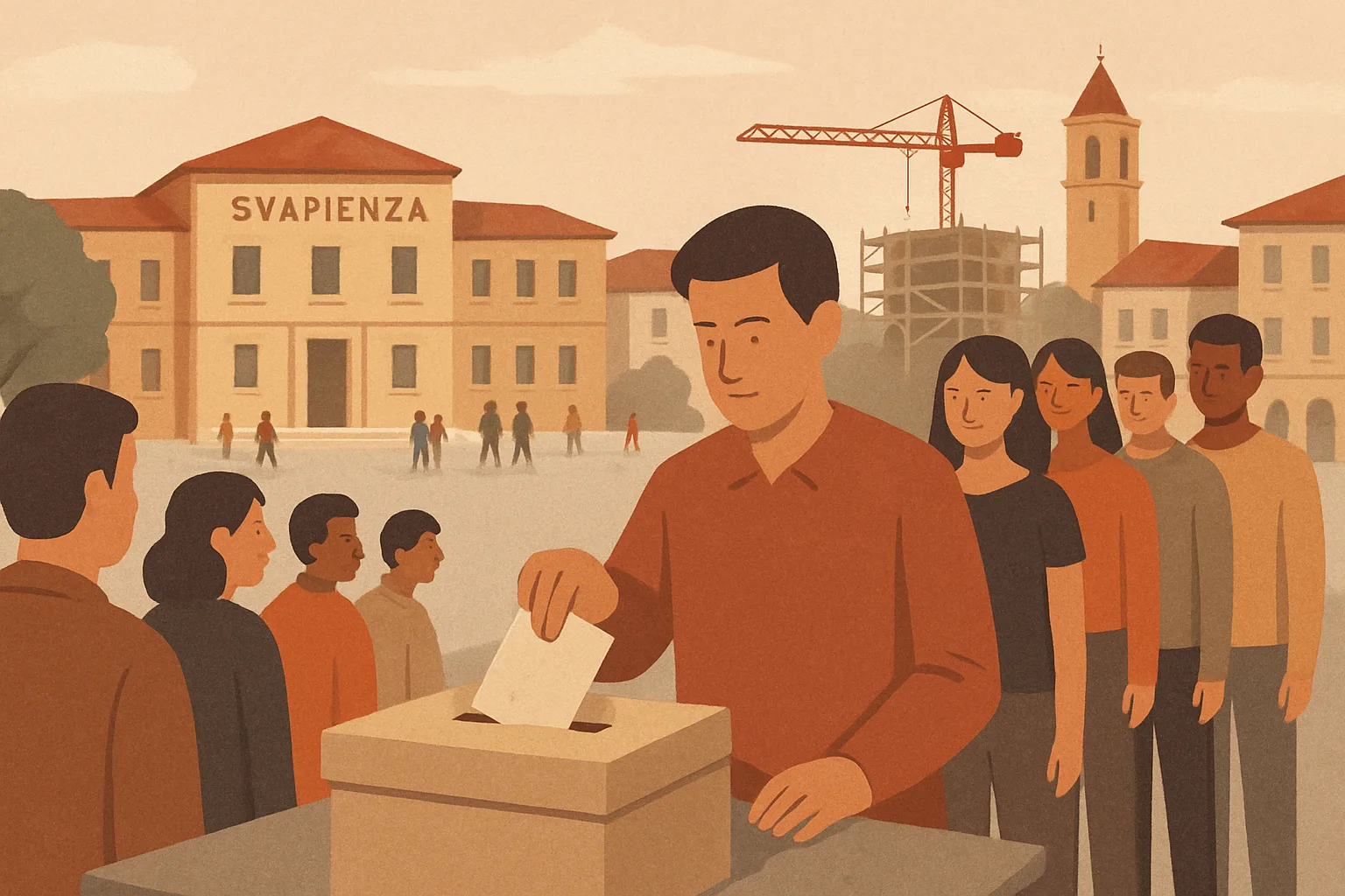 Sapienza, verso il ballottaggio: D’Urso recupera su Lucidi, alta la partecipazione