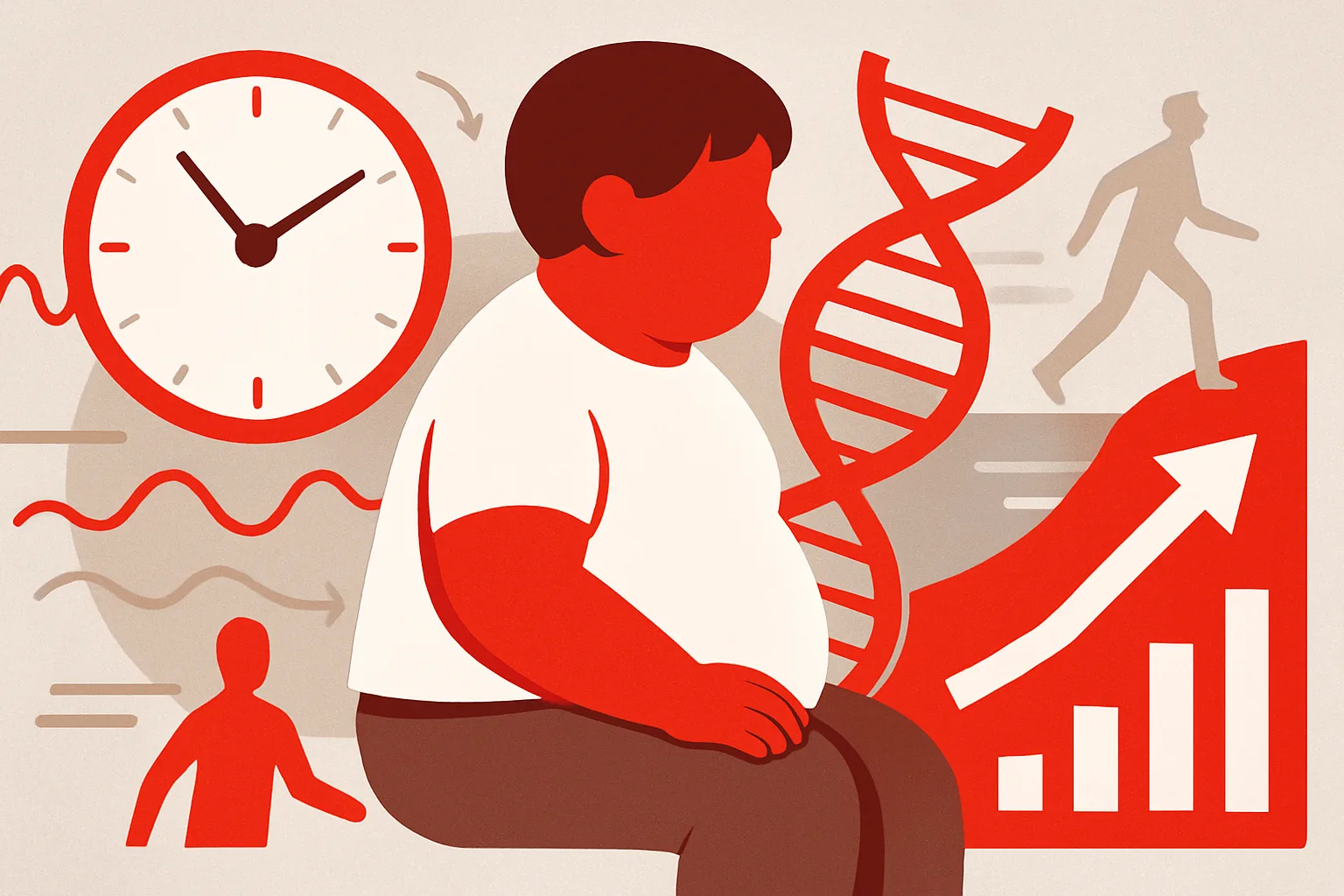 Obesità infantile, la genetica conta più del previsto: scoperto un nuovo modello ereditario