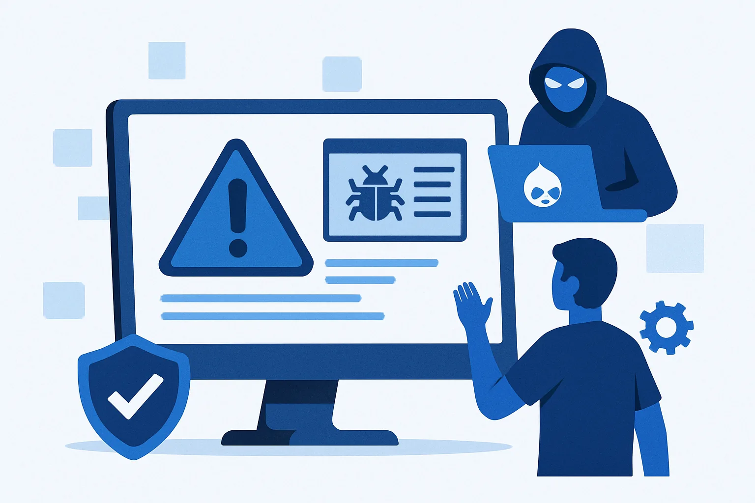 Drupal segnala vulnerabilità critiche: rischio di esecuzione di codice remoto