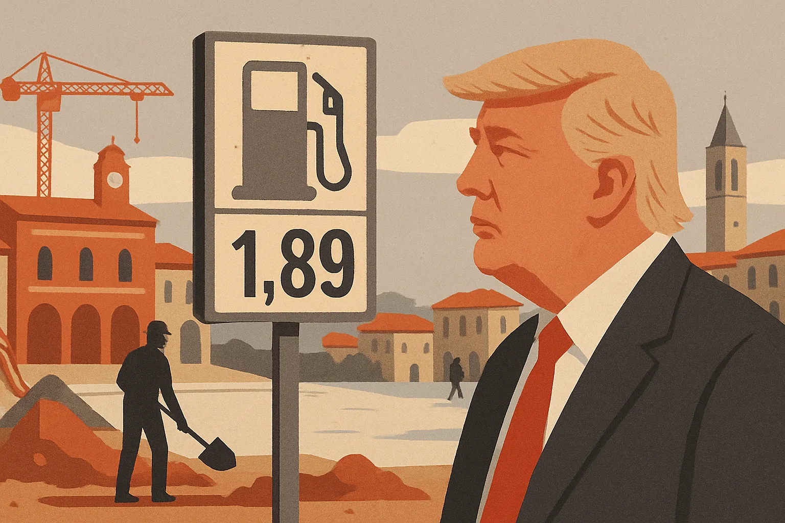 Trump e la "pace del gasolio": il prezzo cala ma la guerra continua