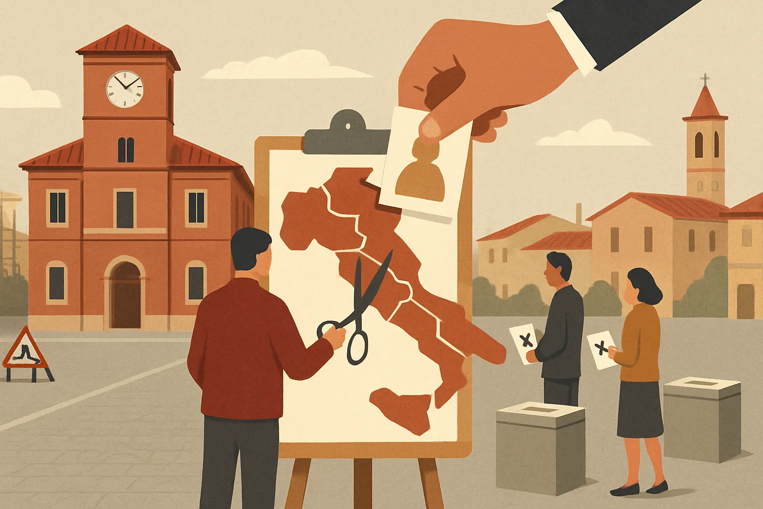 Gerrymandering e capilista bloccati: il piano della destra per controllare il Parlamento