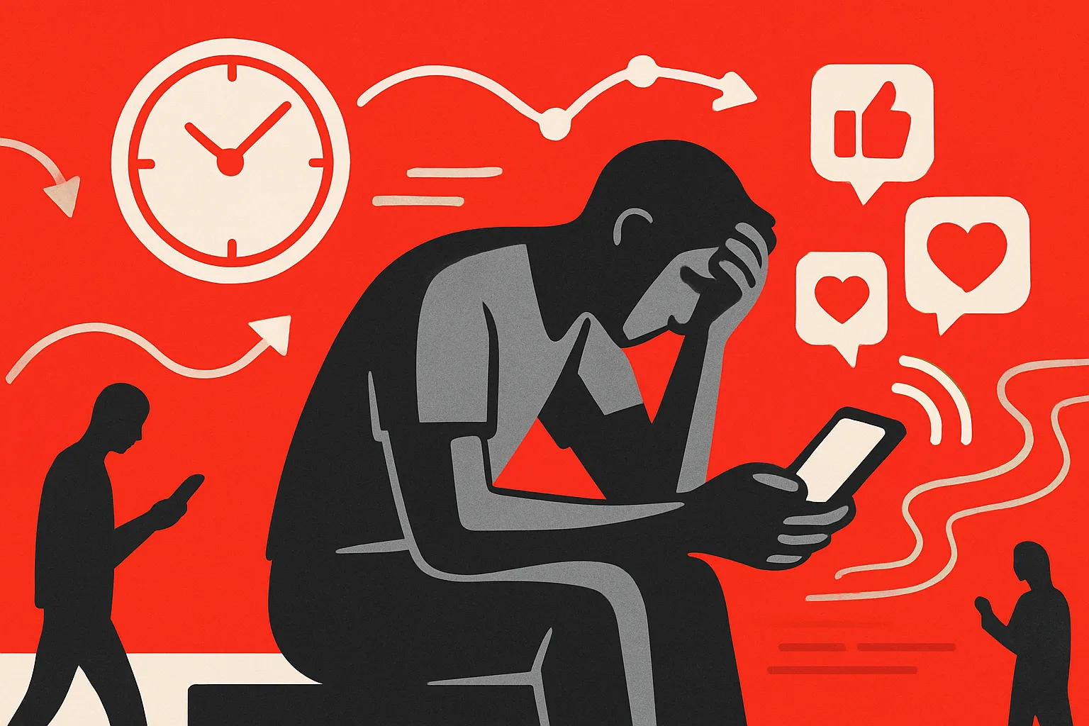 Social e salute mentale: il dibattito sulla dipendenza nasconde il vero problema