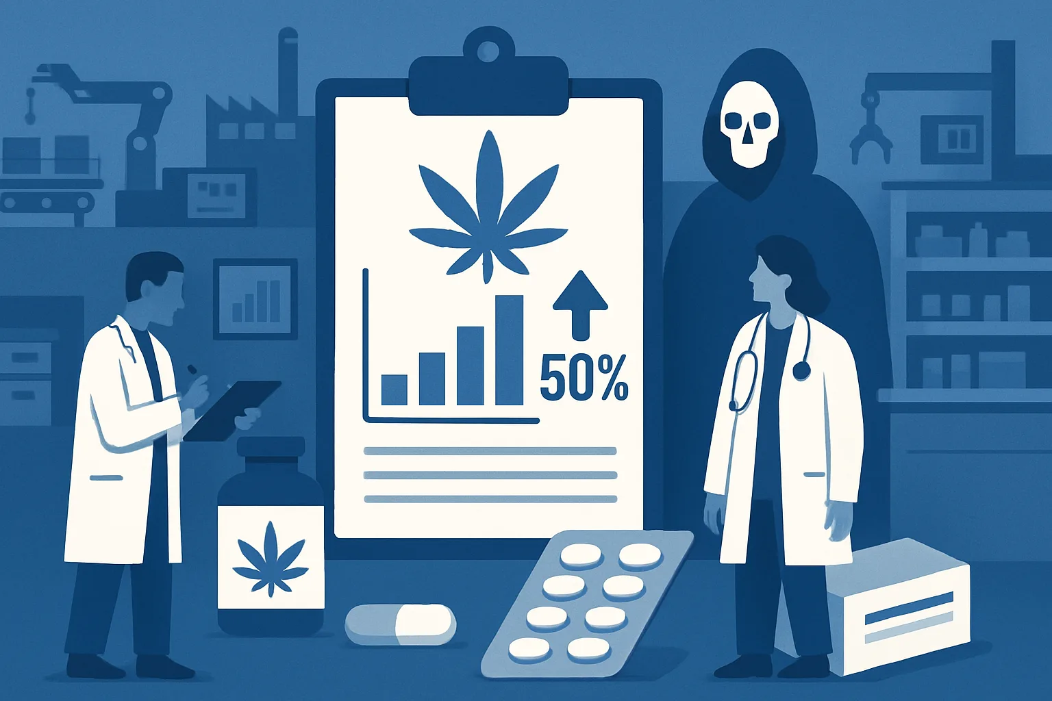 Disturbo da uso di cannabis legato a un aumento del rischio di morte del 50%