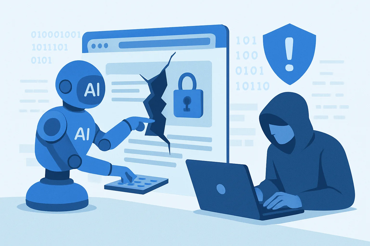 AI al servizio degli hacker: violati oltre 100 siti web con agenti autonomi