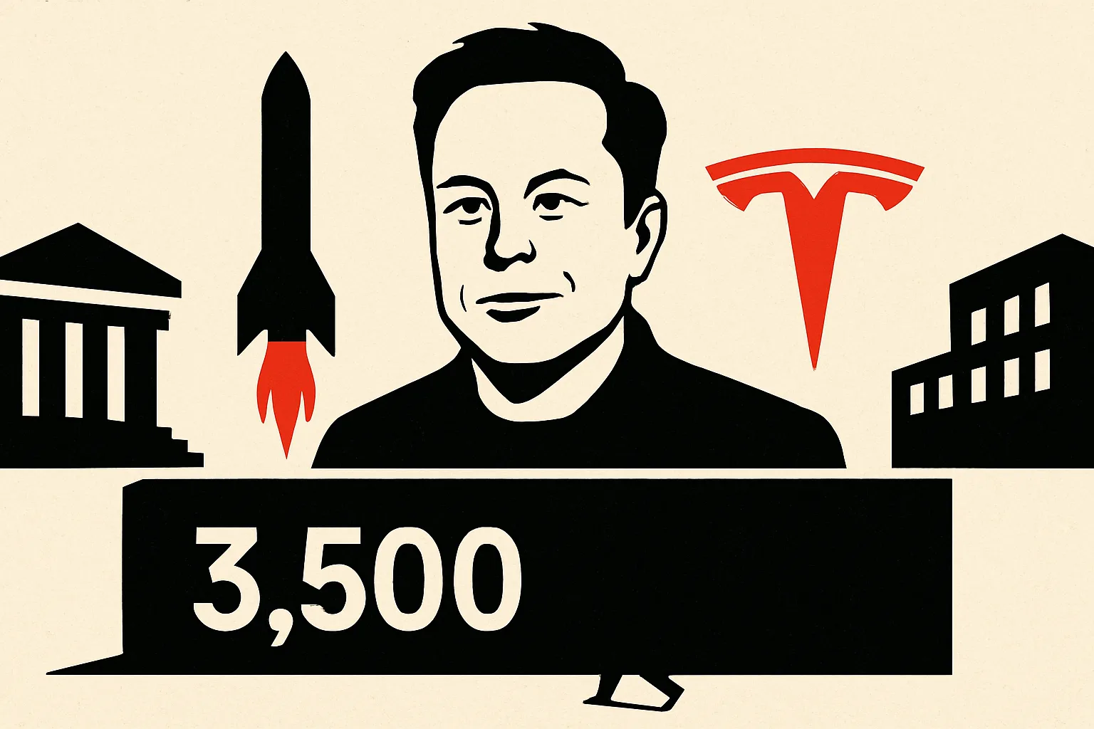 Elon Musk annuncia la fusione tra SpaceX e Tesla: nasce un colosso da 3.500 miliardi