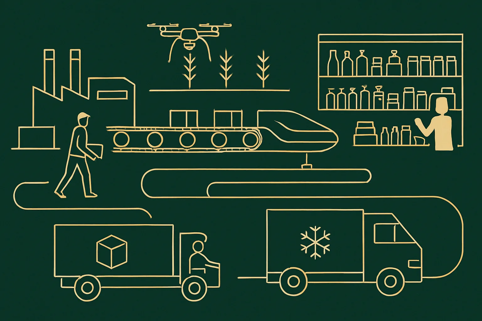 Provisur rivoluziona la logistica alimentare con il trasporto a levitazione magnetica