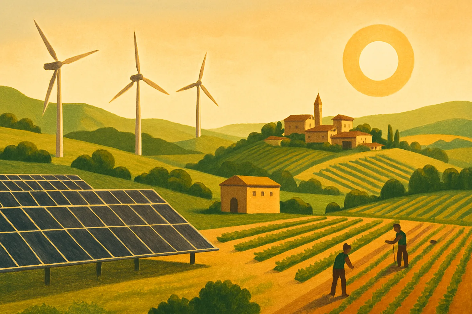Futura Group accende l’agrivoltaico ibrido “Pimpisu” da 45,8 MW a Serramanna