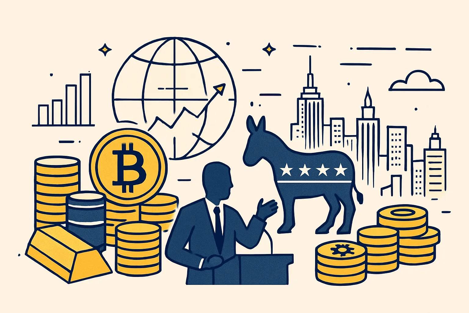 Criptovalute e politica: l'attacco dei Democratici USA