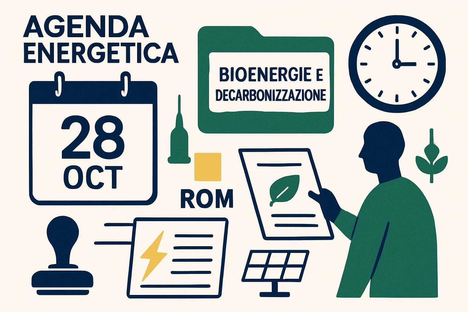Bioenergie e decarbonizzazione, il 28 ottobre a Roma il convegno RSE-ENEA