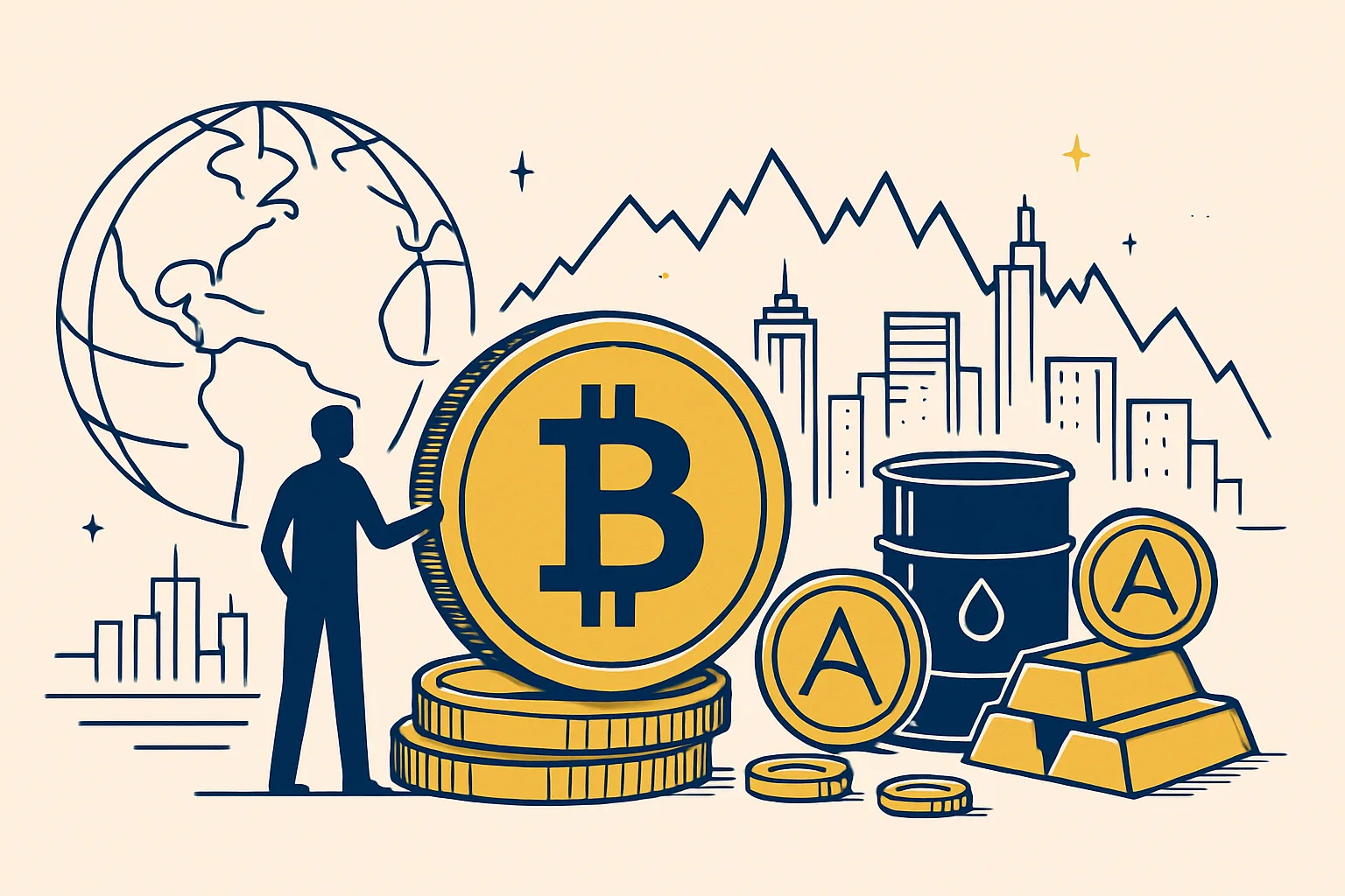 Bitcoin tiene, altcoin in affanno