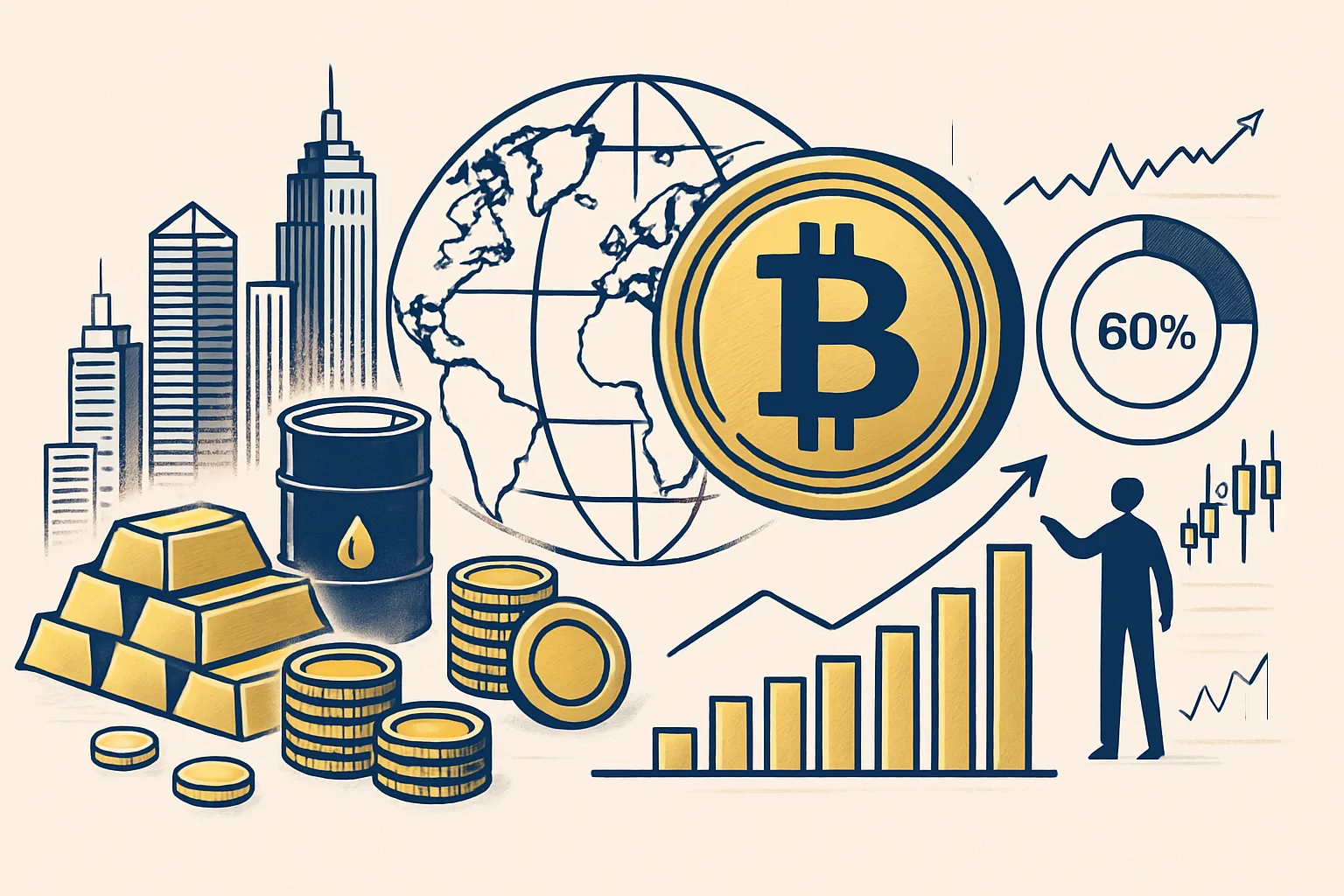 Bitcoin tocca $84,459,46, massimo dominio di mercato dal 2026