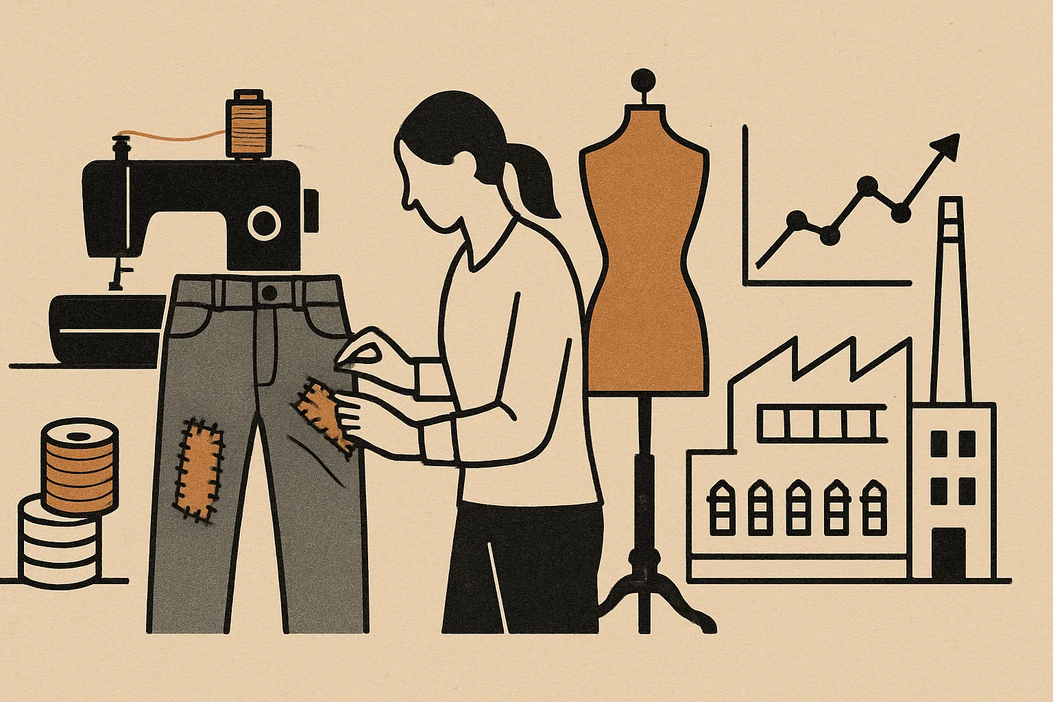 Denim, la riparazione diventa business: nuove aziende e scuole specializzate